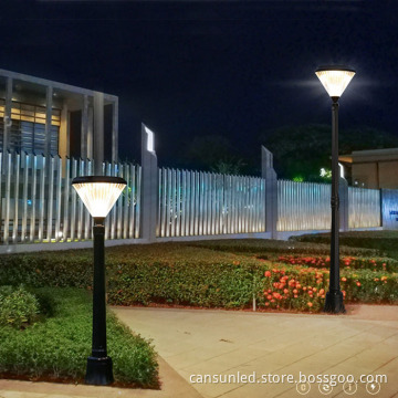 Waterproof Solar Pole Lamp for Outdoor Garden and Lawn